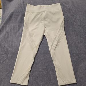 Lululemon Athletica White Leggings 21 Inch Inseam